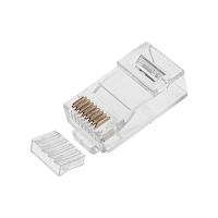Джек компьютерный RJ45 (8P8C) кат.6 со вставкой | код 05-1031 | Rexant