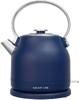 Чайник электрический Galaxy Line GL 0334 1.5л. 2200Вт синий корпус: нерж.сталь (7010103340) | код 2046793 | GALAXY LINE