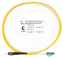 Cabeus FOP(s)-9-LC-ST-20m Шнур оптический simplex LC-ST 9/125 sm 20м LSZH | код 8355c | Cabeus