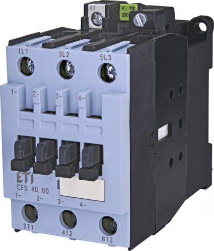 Контактор CES 40.00 (18,5 kW) 230V AC | код 004646554 | ETI