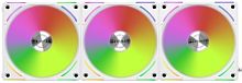 Вентилятор для корпуса Lian-Li Uni Fan ALV2 120 V2 ARGB 120х120x28 белый 7-pin 28.7дБ (упак.:3шт) (G99.12ALV23W.00) Ret | код 2008878 | LIAN-LI