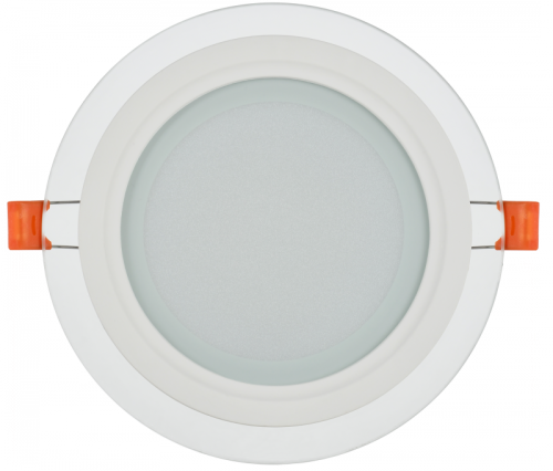 Светильник LED ДВО 1621 со стекл. круг 12Вт 4000К IP20 IEK | код LDVO0-1621-12-4000-K01 | IEK
