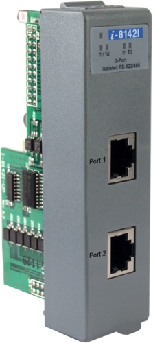 I-8142i-G CR 2 port Isolated RS-422/RS-485 module (Gray Cover) (RoHs) | код 00-06083232 | ICP DAS