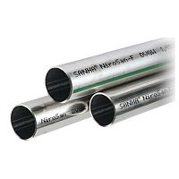 Труба нержавеющая сталь NiroSan ECO 9600 28x0.8, штанга 6 метров (6960028) | код RG008TISQ9TKL8 | Sanha