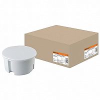 Распаячная коробка СП D80х40мм² крышка, серая, IP20 | код. SQ1402-1004 | TDM