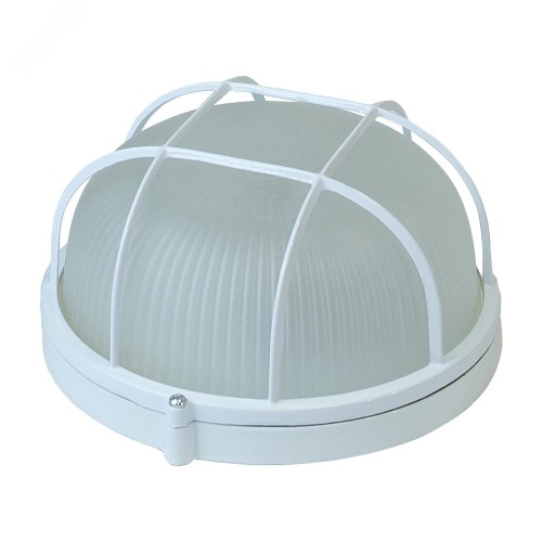 Светильник НПП-03-60-002 круг с/р E27 IP54 белый Банник | код НБП 03 | Витебское Электротехническое Предприятие СВЕТ