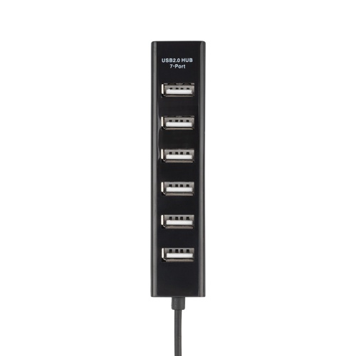 Разветвитель USB на 7 портов черный REXANT | код 18-4107 | REXANT