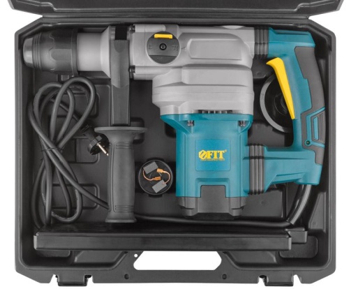 Перфоратор демонтажный 1400Вт 0-520об/мин 0-4100уд/мин 9Дж 2 режима SDS-MAX FIT 80120 фото 9 Перфоратор демонтажный 1400Вт 0-520об/мин 0-4100уд/мин 9Дж 2 режима SDS-MAX FIT 80120 фото 9