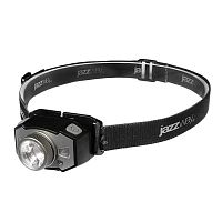 Фонарь налобный AccuH1-L5WZ-bk zoom 5Вт LED + 2хRED SMD IP54 | код 5036642 | JazzWay