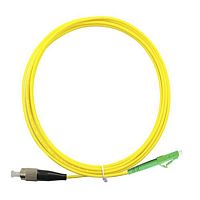 Cabeus FOP(s)-9-LC/APC-FC/UPC-3m Шнур оптический simplex LC/APC-FC/UPC 9/125 sm 3м LSZH | код 8014c | Cabeus
