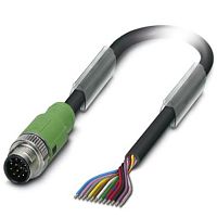 Кабель для датчика / исполнительного элемента SAC-12P-MS/ 1,5-PVC SCO | код 1554775 | PHOENIX CONTACT