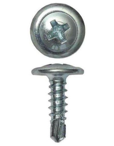 Саморез с пресс-шайбой 4.2х25 со сверлом (уп.200шт) | код CM274025 | DKC