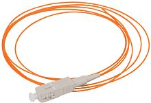 ITK Оптический коммутационный монтажный шнур (пигтеил), (MM), 50/125 (OM2), SC/UPC, LSZH, 1,5м | код FPT50-SCU-C1L-1M5 | IEK