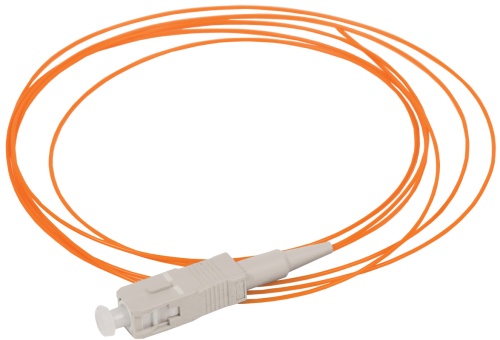 ITK Оптический коммутационный монтажный шнур (пигтеил), (MM), 50/125 (OM2), SC/UPC, LSZH, 1,5м | код FPT50-SCU-C1L-1M5 | IEK