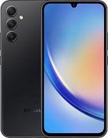 Смартфон Samsung SM-A346E Galaxy A34 5G 128Gb 6Gb графит моноблок 3G 4G 2Sim 6.6 1080x2340 Android 13 48Mpix 802.11 a/b/g/n/ac NFC GPS GSM900/1800 GSM1900 Protect microSD max1024Gb | код 1917771 | SAMSUNG