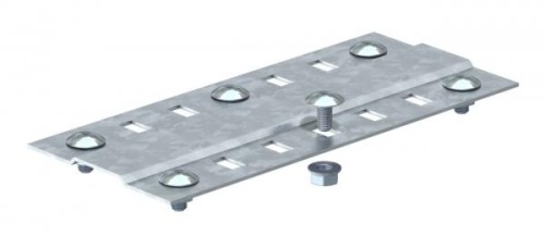 Комплект планка соед. для лотков H85мм оцинк. SSLB 100 FS OBO 7070205 Комплект планка соед. для лотков H85мм оцинк. SSLB 100 FS OBO 7070205