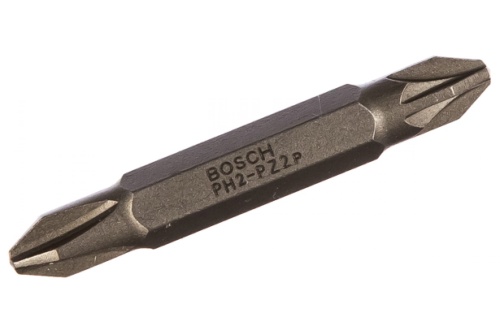 Бита двусторонняя 45мм PH2 - PZ2 (2.607.001.743) | код 2607001743 | BOSCH