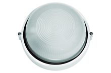 Светильник влагозащищённый Camelion 1302S C01 NEW до 130 оС (Светильник круг НБП 03-60-001 УХЛ1, Открытый 230В 60Вт) | код 13655 | Camelion