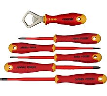 Набор отверток диэлектрических Ergonic Slim SL PH 5 предметов и открывашка ERGONIC Felo 41386298 ( 1упак. )