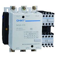 Контактор NC2-115/4 115A 4P 220-240В/АС3 50Гц (R) | код 671434 | CHINT