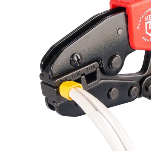 Пресс-клещи CTК-16 серия ПРОФИ | код 90969 | КВТ фото 2