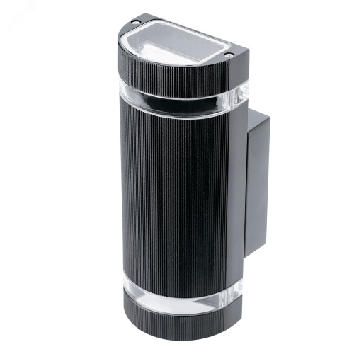 Светильник садово-парковый НТУ 2x50 Вт 100х100х300 мм IP54 настенный 2хGU10 Enigma | код GD162 | GAUSS