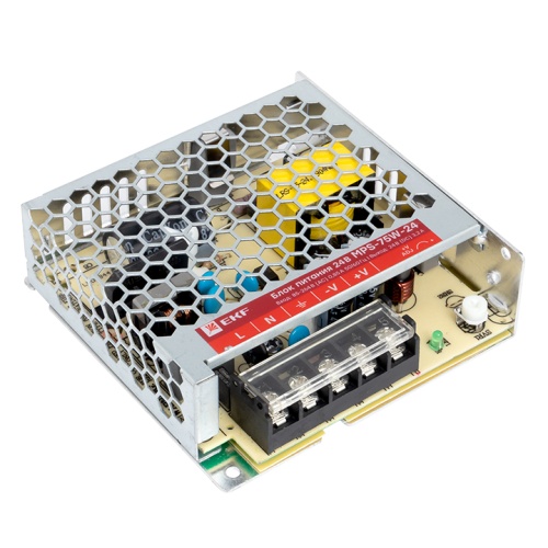 Блок питания 24В MPS-75W-24 Proxima | код mps-75w-24 | EKF Блок питания 24В MPS-75W-24 Proxima | код mps-75w-24 | EKF