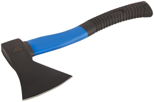 Топор кованая сталь, усиленная стеклопластиковая ручка 600 гр | код 46191М | FIT фото 2