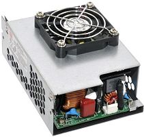 Источник питания AC-DC, med, 403.2Вт (254.4 Вт без обдува), ККМ, вход 80…264В AC 47…63Гц, 117…370B DC, выход 48В/8.4А (вент.), рег. вых. 45.6...50.4, изоляция 4000В AC, на плате 130х86.6х66.5мм, -30…+70С, вентилятор сверху | код RPS-400-48-TF (0) Бр