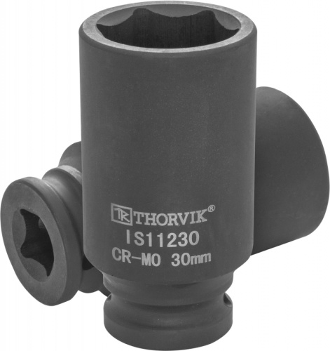 IS11230 Головка торцевая ударная глубокая 1/2DR, 30 мм | код IS11230 | Thorvik