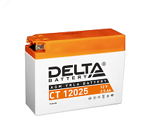 Аккумулятор CT 12В 2.5Ач | код CT 12025 | Delta MOTO