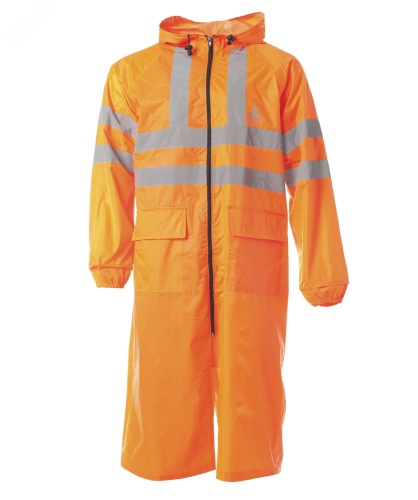 Плащ ТАЙФУН с СОП оранжевый р. (60-62) 120-124/170-176 | код 100879 | Эталон-Спецодежда