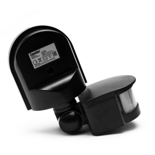 Сенсор включения освещения 180град. LX-16C/Bl настенный черн. Camelion 6451 фото 7