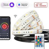 Умная светодиодная лента EKF Connect RGBW 5m | код slswf-5-rgbw | EKF