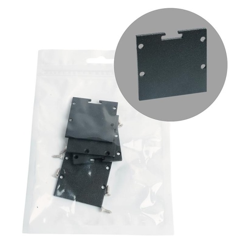 Заглушка черная без отверстия для профиля CAB256 LD240 (уп.4шт) FERON 52094 Заглушка черная без отверстия для профиля CAB256 LD240 (уп.4шт) FERON 52094