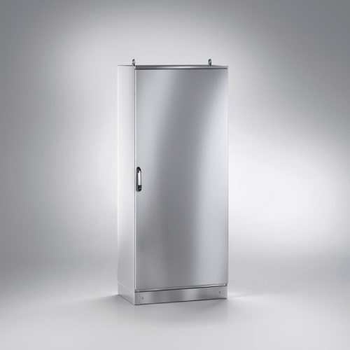 Щит EMOX моноблочный 1800x1000x400мм (ВxШxГ) с монтажной панелью, RAL7035, IP66 | код EMOX-101804PR | ETA