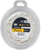 Трубка термоусадочная ТТУ нг-LS 2/1 бел. (уп.2м) | код UDR12-002-001-002-K01-T | IEK