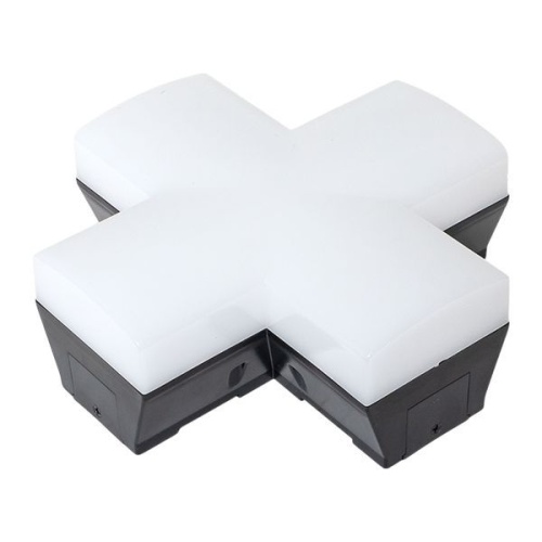 Фигурный коннектор для светодиодных линейных светильников ДБО-X черный 12Вт 6500К IP20 LUMA EKF | код LBL-X-12-B-6500 | EKF