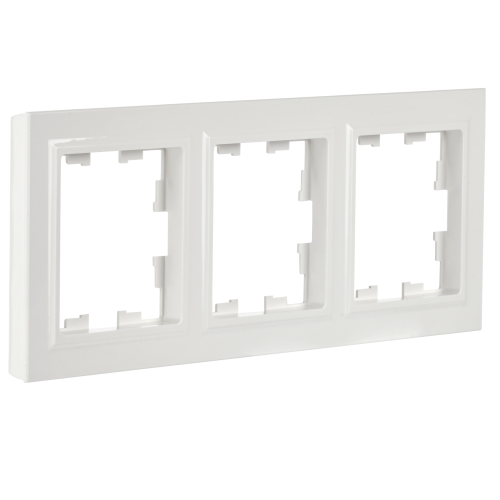 BRITE Рамка 3-местная РУ-3-БрБ белый | код BR-M32-K01 | IEK фото 6