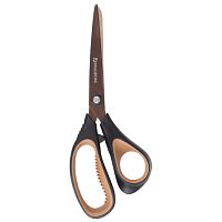 Ножницы BRAUBERG Heavy Duty, 210 мм, суперпрочные, титановое покрытие, 2-х сторонняя заточка, блистер, 236790 | код 236790 | BRAUBERG