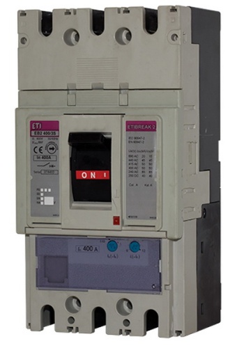 Автоматический выключатель EB2 400/4L 400А 4p (25kA) | код 004671094 | ETI