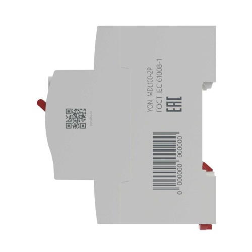 Устройство защитного отключения УЗО YON MDL100 2P 40А 30мА тип A DKC MDL100-2P2-40-A фото 4