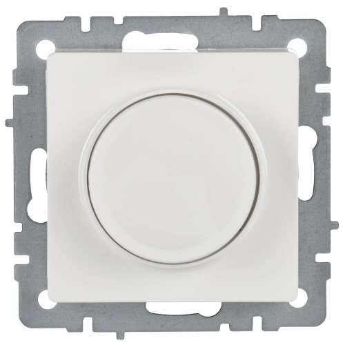 Светорегулятор СП BRITE пов-наж. 600Вт СС10-1-0-БрБ бел. | код BR-D20-0600-K01 | IEK фото 2