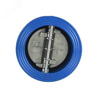 Клапан обратный Ду 200 двухстворчатый межфланцевый (корпус чугун, створки нж) | код 019-2324 | Benarmo