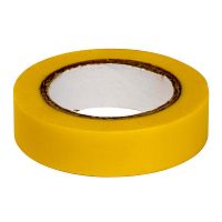 Лента изоляционная ПВХ 15x0,13 10м в рулоне Желтая | код PVC151013Y | DKC
