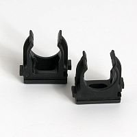 Крепеж-клипса для труб d16мм черн. (уп.100шт) TOKOV ELECTRIC TKE-LC-16-C05/100