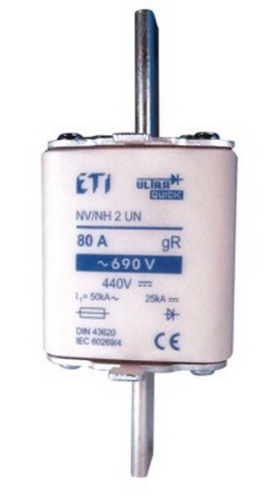 Предохранитель M2UQU-N/200A/690V aR (50kA) | код 004334214 | ETI