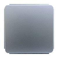 Переключатель одноклавишный в рамку серебро | код С1В4-004 | GUSI ELECTRIC