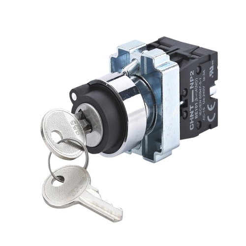 Переключатель NP2-BG34, 3 положения фиксацией, 2НЗ, IP40 (R) | код 575998 | CHINT