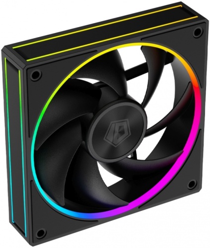 Вентилятор для корпуса ID-Cooling AF-127 ARGB 120х120x27 черный 4-pin 30дБ (AF-127-ARGB-K) Ret | код 1979019 | ID-COOLING